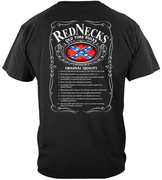 Rednecks Rule T-Shirt - back view