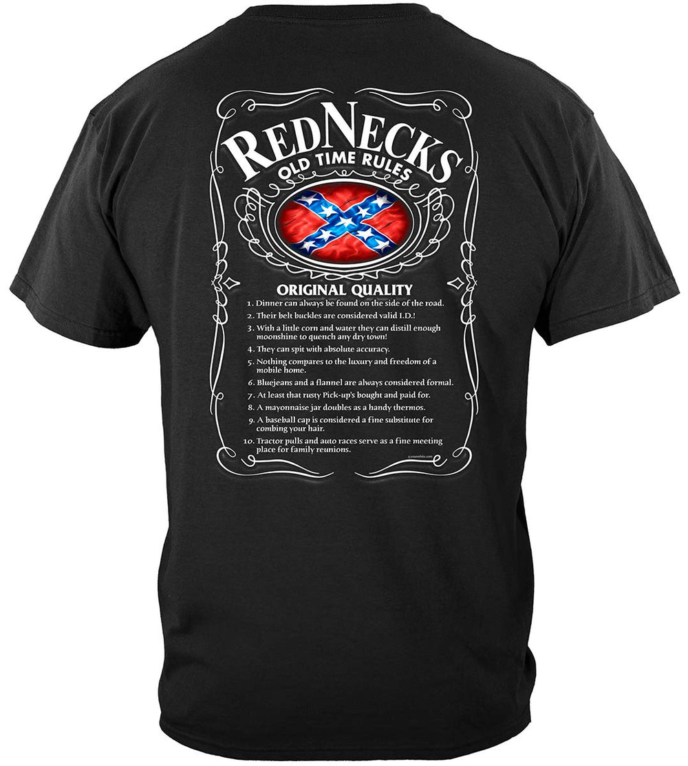 Rednecks Rule T-Shirt - back view