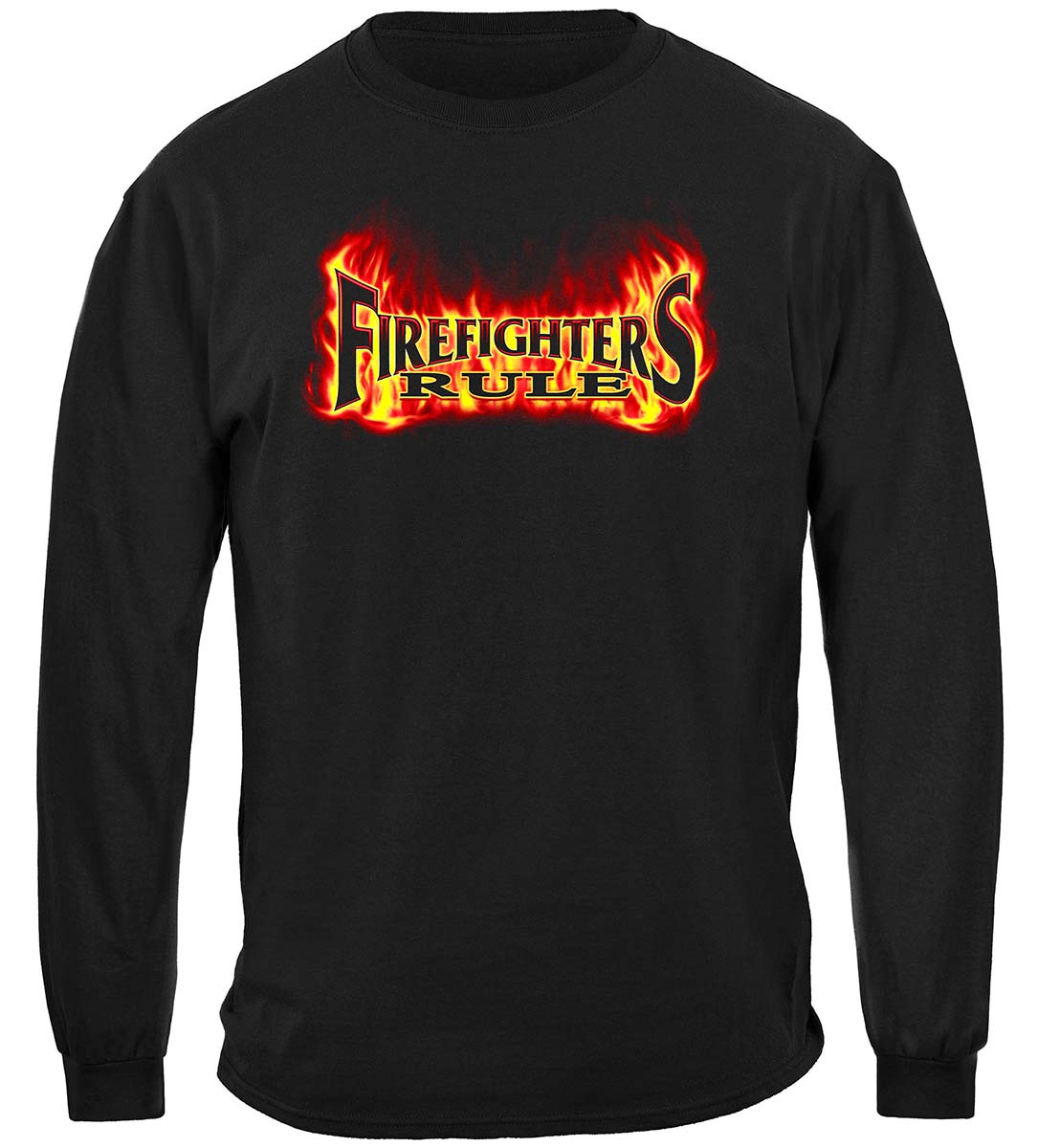 Rule Firefighters Long Sleeve Shirt - front view