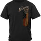 2nd Amendment Eagle Silver Foil T-Shirt - front view