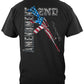 AR-15 Second Amendment Flag T-Shirt - back view