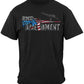 AR-15 Second Amendment Flag T-Shirt - front view
