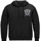 United States Firearms Silver Foil Hoodie - front view