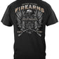 United States Firearms Silver Foil T-Shirt - back view