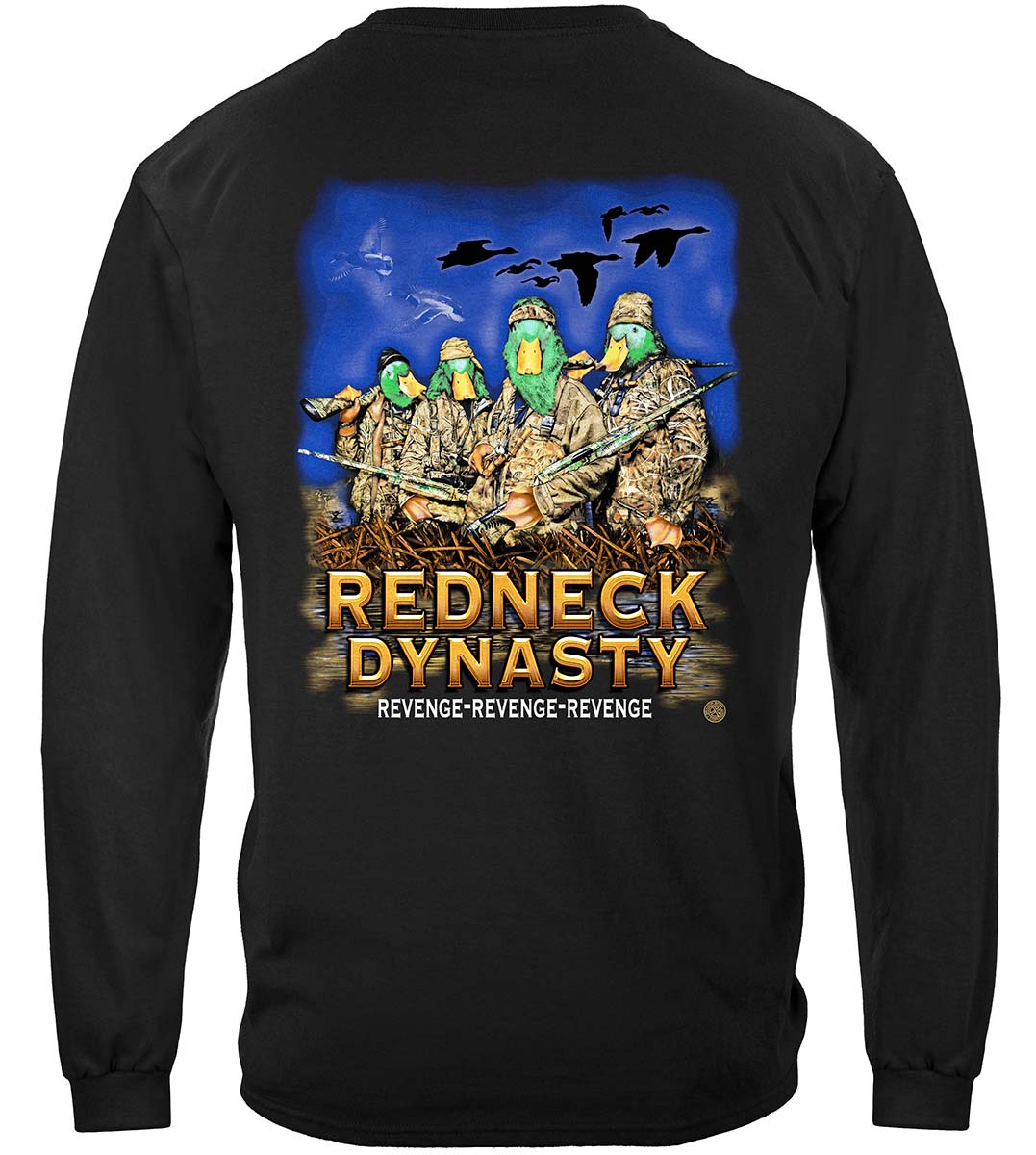 Redneck Dynasty Long Sleeve Shirt - back view