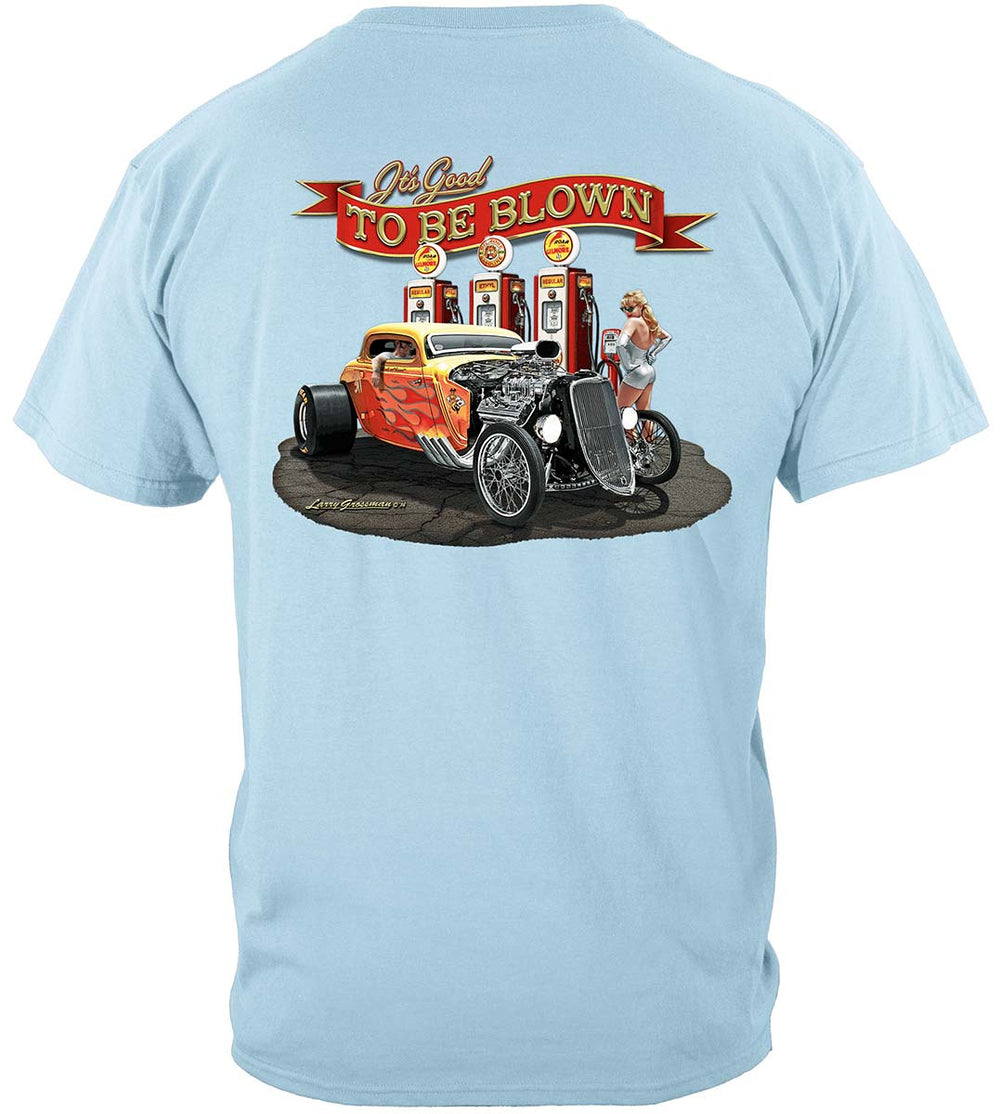 Good to Be Blown Hot Rod T-Shirt - back view