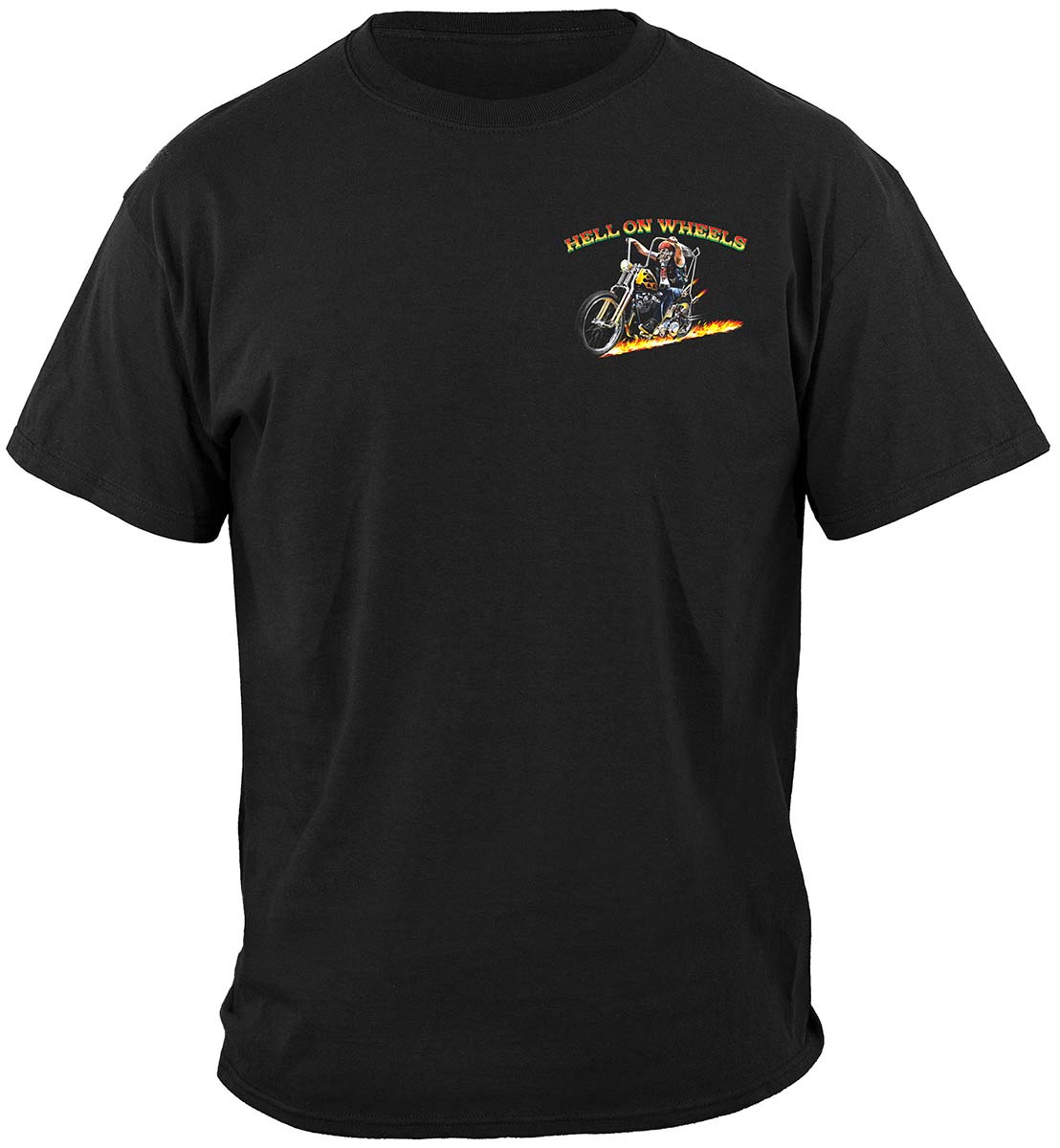Hell on Wheels Hot Rod T-Shirt - front view