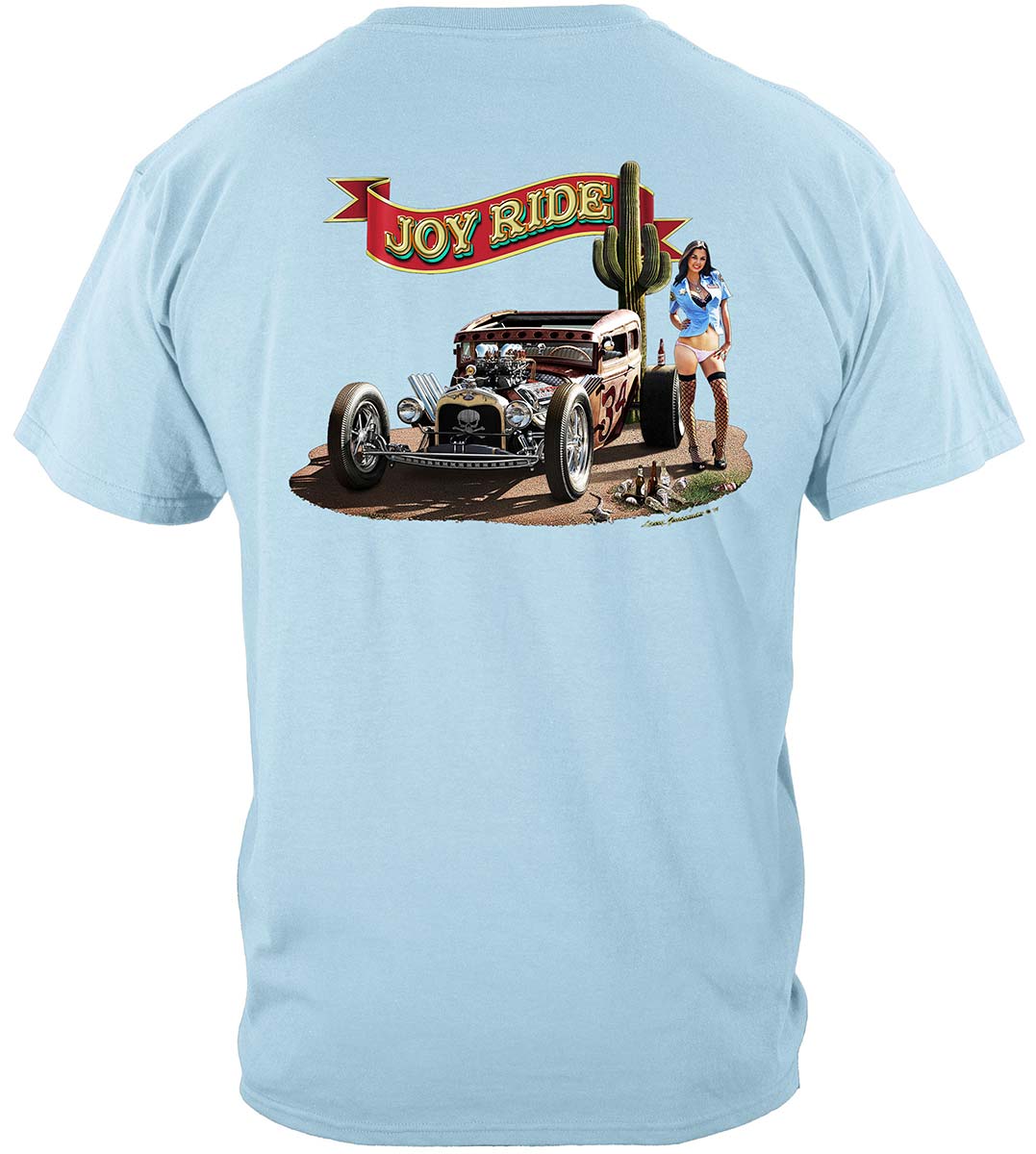 Joy Ride Hot Rod T-Shirt - back view