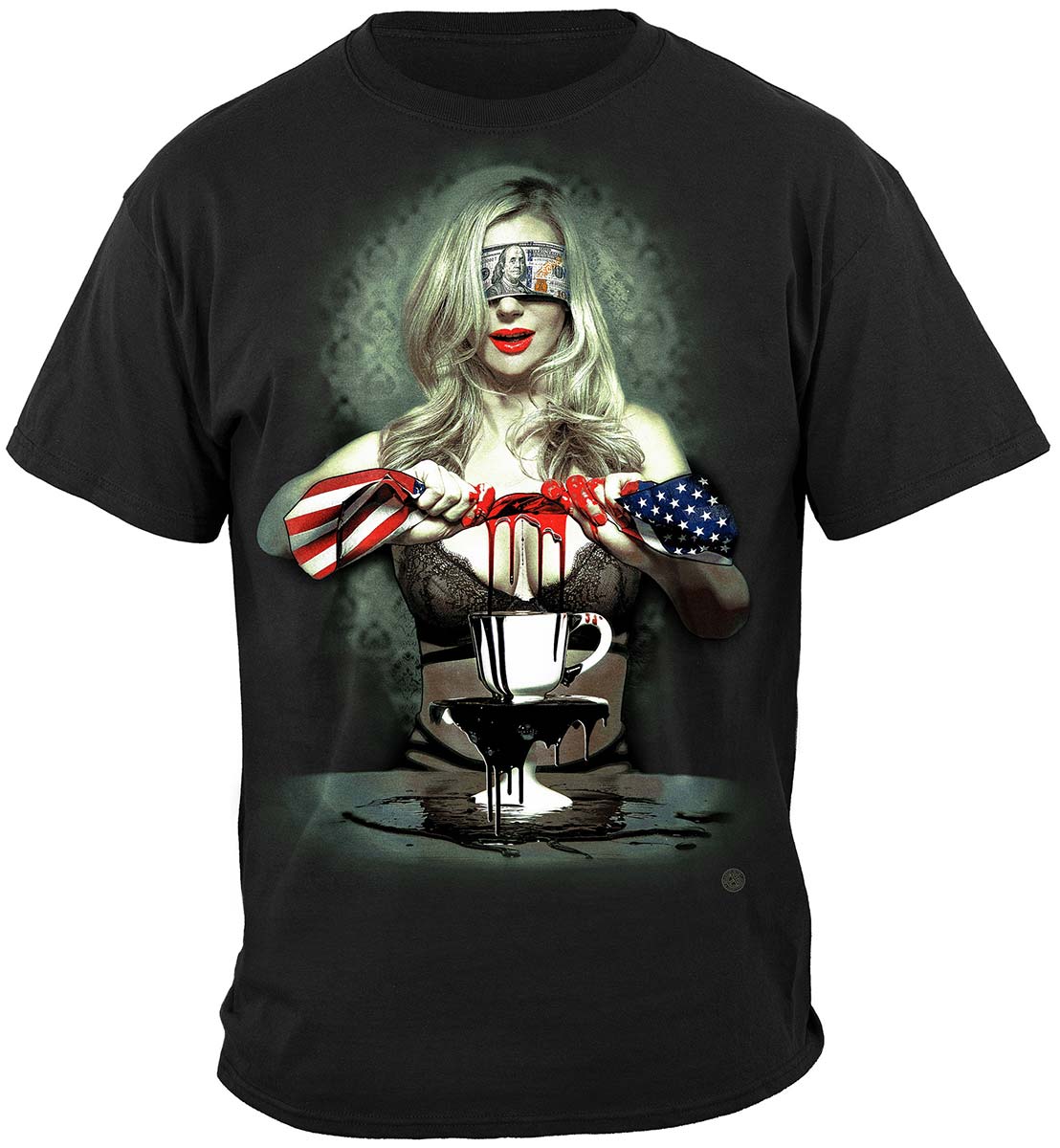 Blood for Oil T-Shirt - front view