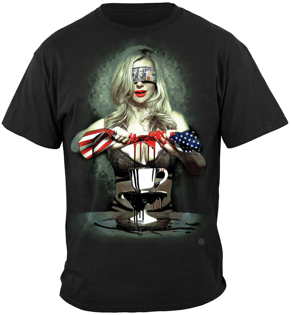 Blood for Oil T-Shirt - front view
