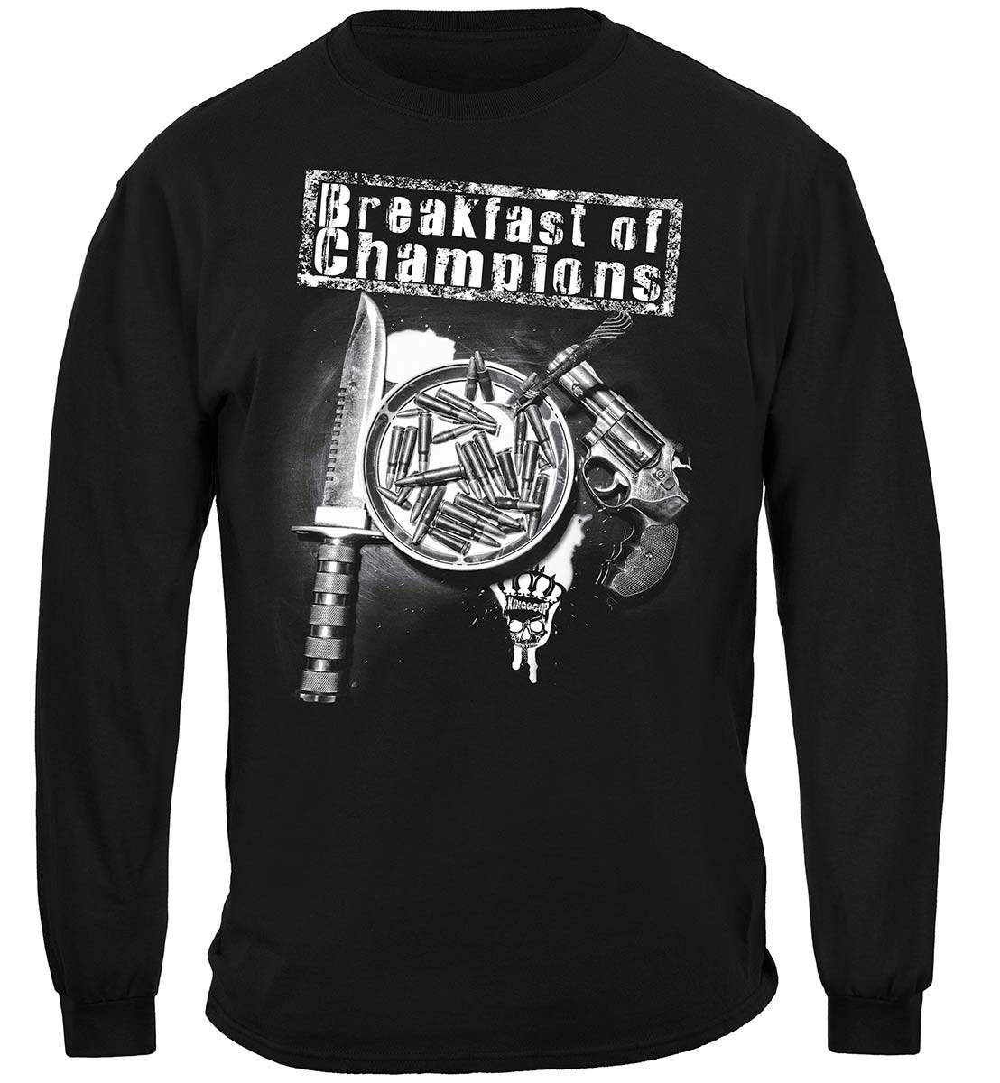 Breakfast of Champions Long Sleeve Shirt - front view