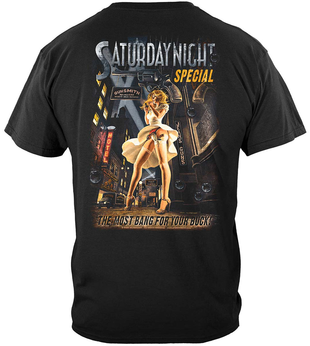 Saturday Night Special T-Shirt - back view