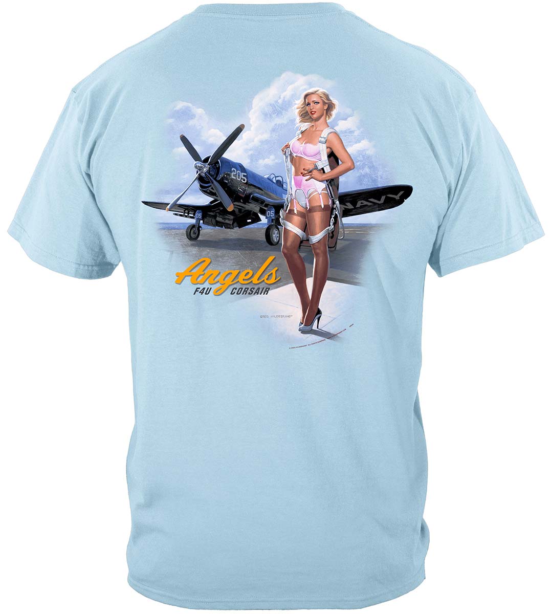 Angels T-Shirt - back view