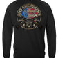 2nd Amendment Distressed Long Sleeve Shirt - back view