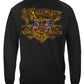 2nd Amendment Gold Vintage Long Sleeve Shirt - back view
