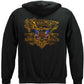 2nd Amendment Gold Vintage Hoodie - back view