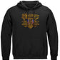 2nd Amendment Gold Vintage Hoodie - front view