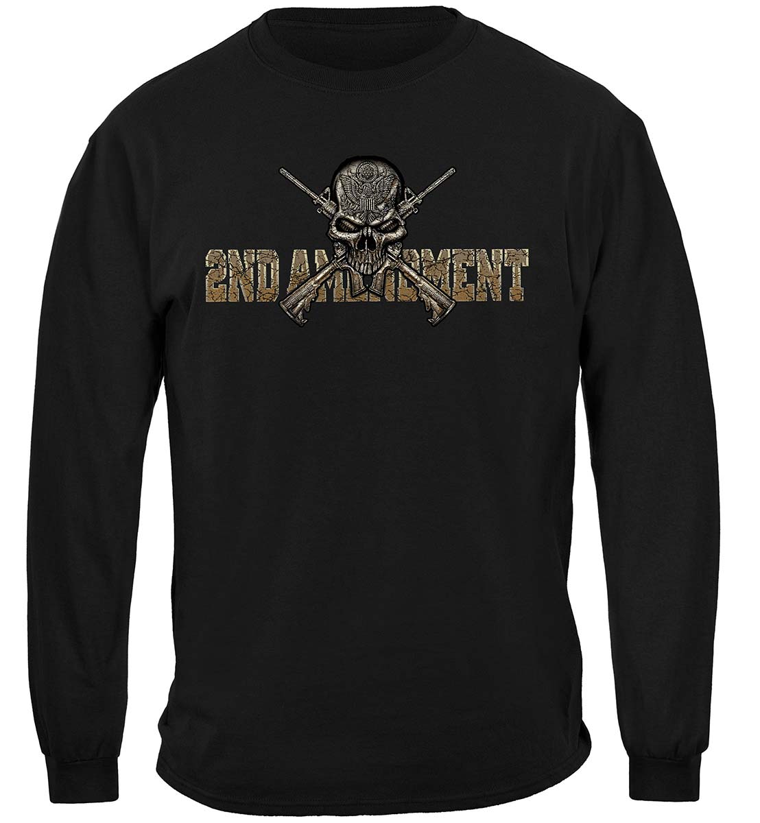 2nd Amendment Protect Ourselves Long Sleeve Shirt - front view