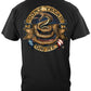 Don't Tread on Me Stone Gold T-Shirt - back view