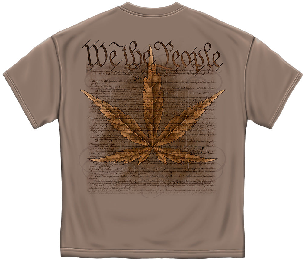 We the People 420 T-Shirt - back view