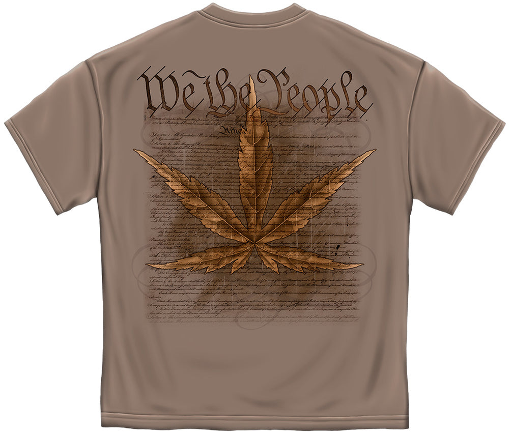 We the People 420 T-Shirt - back view