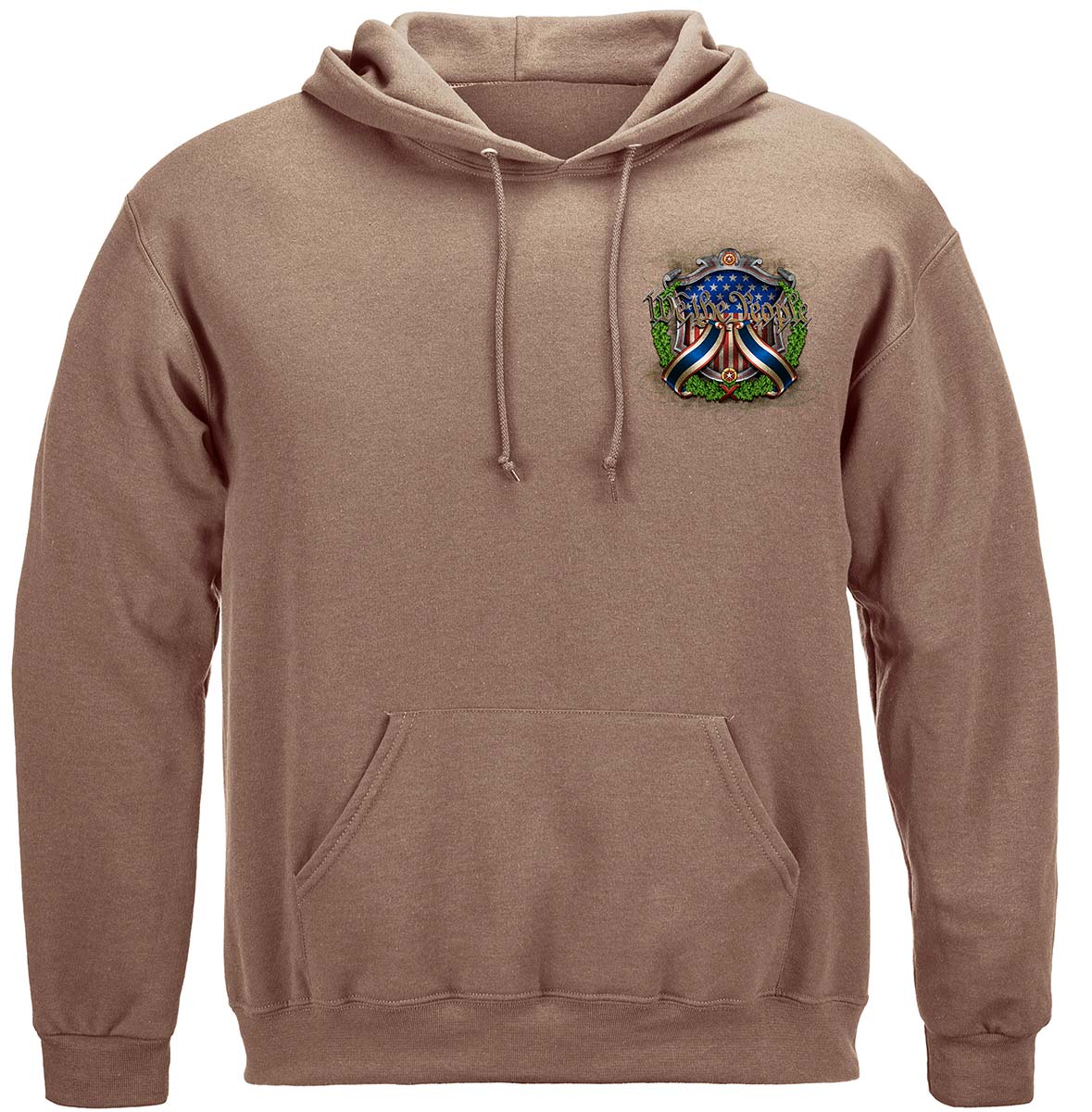 We the People 2nd Amendment Crossed Arms Hoodie - front view
