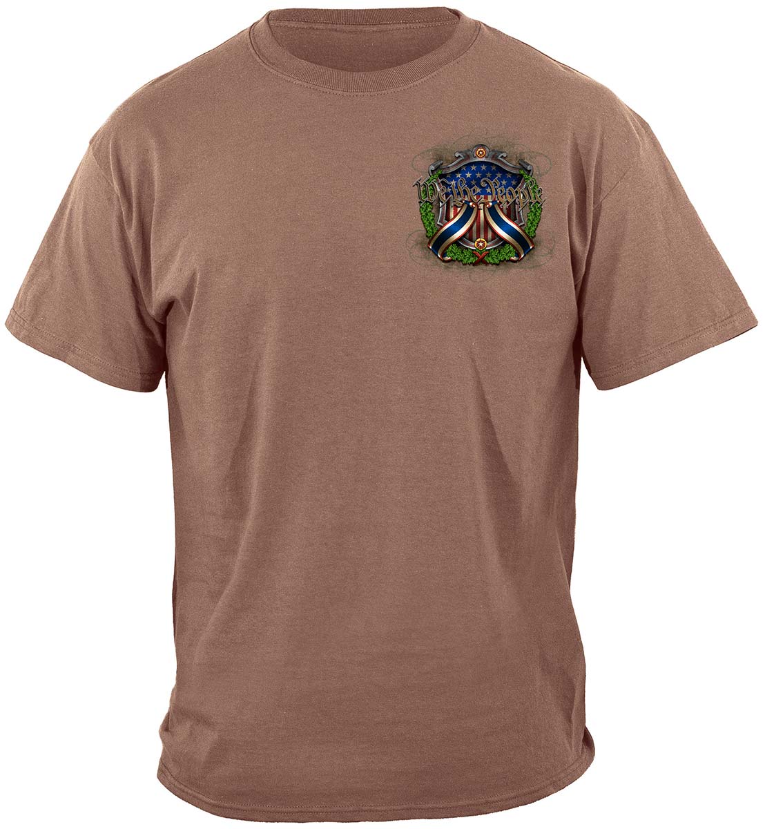 We the People 2nd Amendment Crossed Arms T-Shirt - front view
