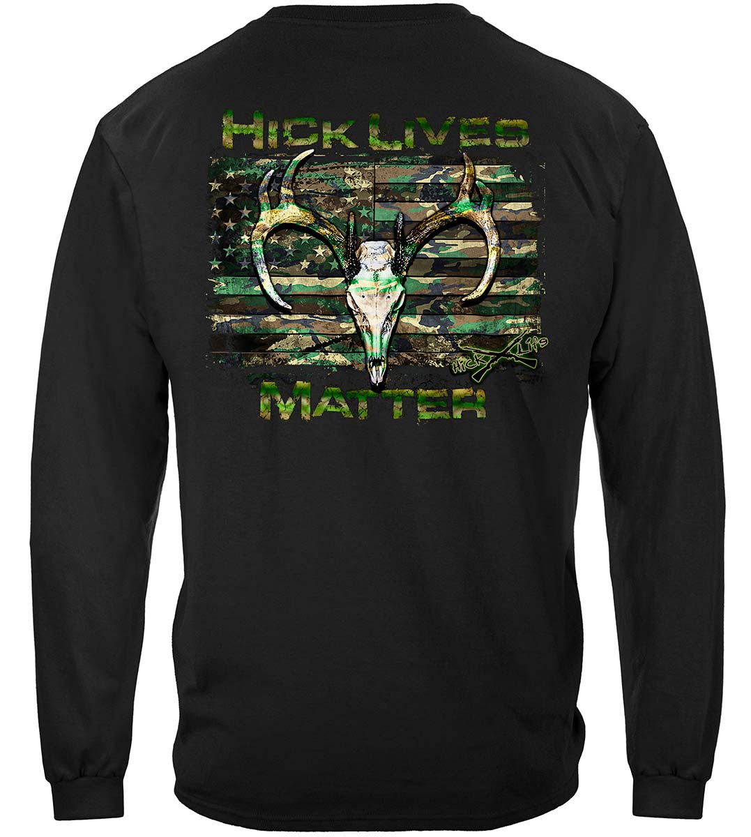 Hick Lives Matter Long Sleeve Shirt - back view