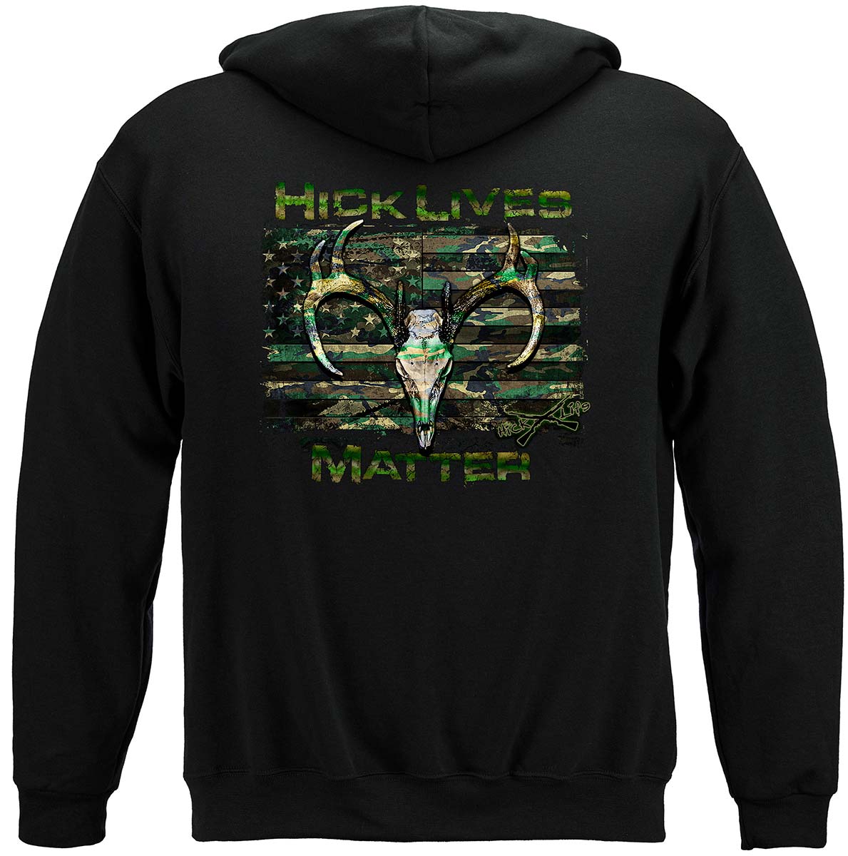Hick Lives Matter Hoodie - back view