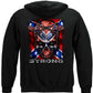 Stars and Bars Strong Hoodie - back view