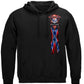 Stars and Bars Strong Hoodie - front view