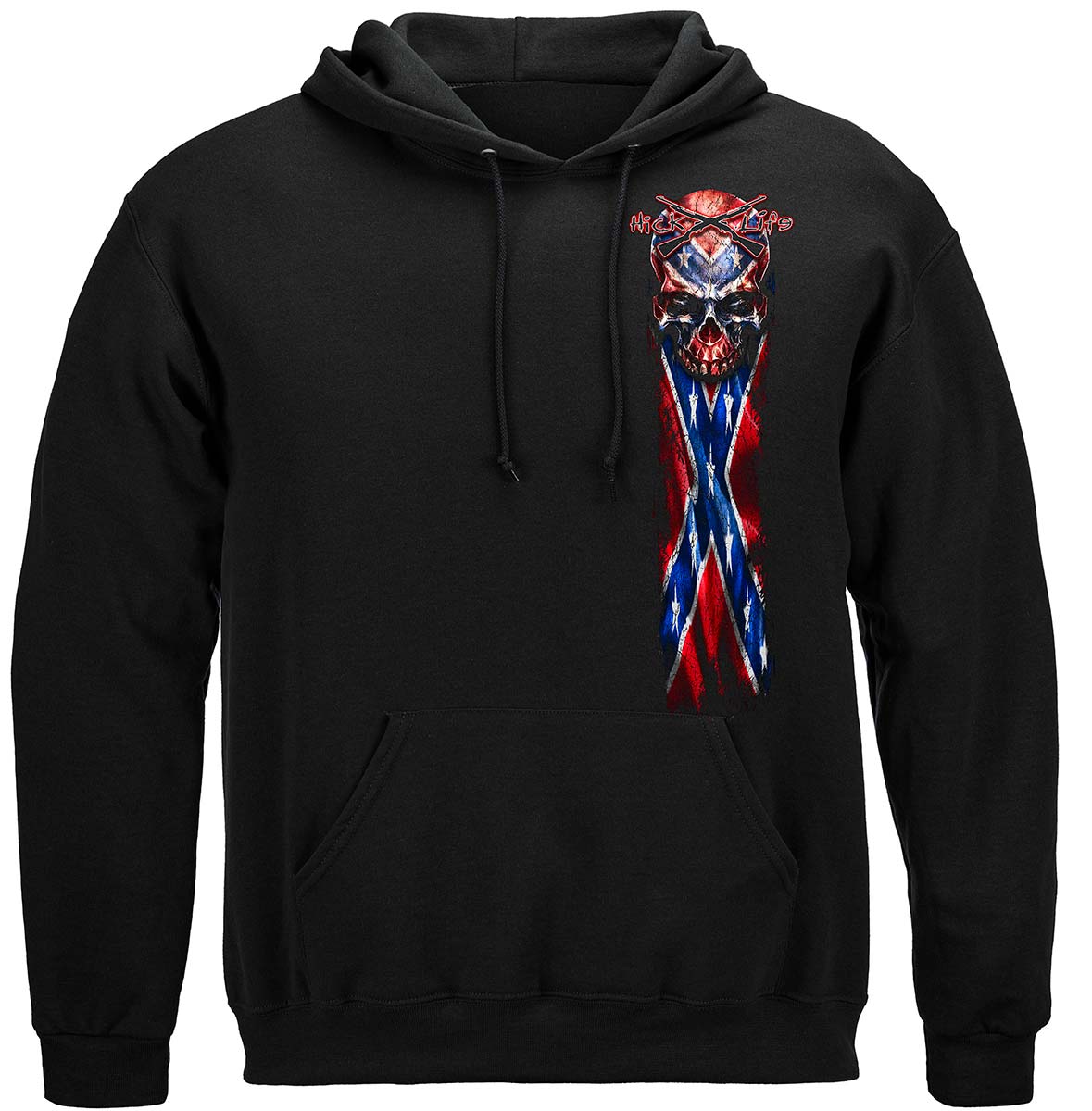 Stars and Bars Strong Hoodie - front view