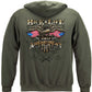 2nd Amendment Country Style Hoodie - back view