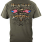 2nd Amendment Country Style T-Shirt - back view