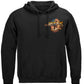 2nd Amendment Attack Eagle with Double AR-15 Hoodie - front view
