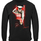 Evil Clown Ice Cream Man Long Sleeve Shirt - front view