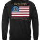2nd Amendment We the People Thomas Jefferson Long Sleeve Shirt - back view