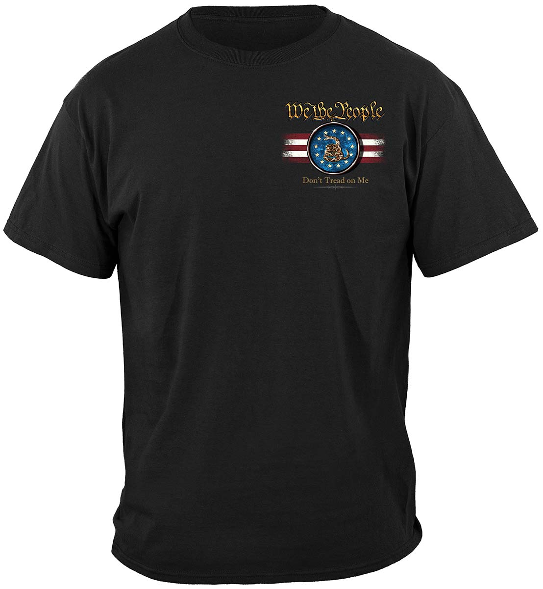2nd Amendment We the People Thomas Jefferson T-Shirt - front view