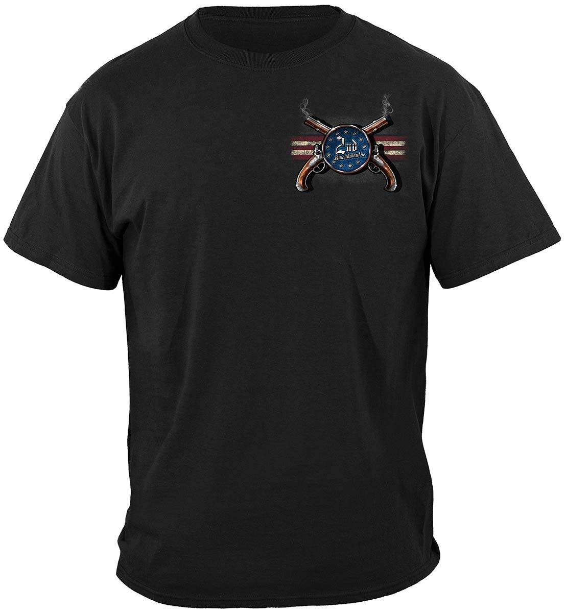 2nd Amendment The Right of the People Patriot T-Shirt - front view