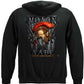 2nd Amendment Molon Labe Hoodie - back view