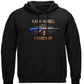 2nd Amendment God, Guns and Country Hoodie - front view