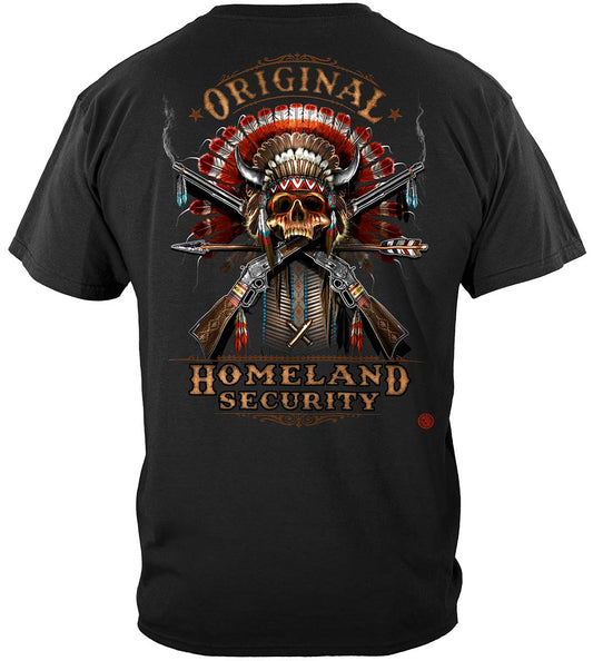 2nd Amendment Original Homeland Security T-Shirt - back view