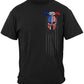 American Flag Freedom Come and Take It T-Shirt - front view