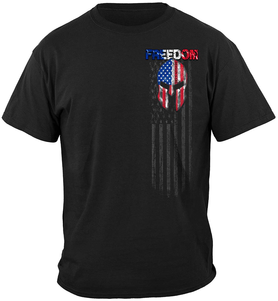 American Flag Freedom Come and Take It T-Shirt - front view