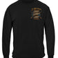 2nd Amendment Three Percenter Vintage Tattoo Long Sleeve Shirt - front view