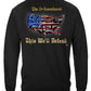 2nd Amendment This We'll Defend Classic Long Sleeve Shirt - back view