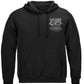 Victory or Valhalla American Flag Come and Take It Hoodie - front view