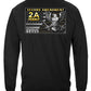 2nd Amendment Gun Permit Long Sleeve Shirt - back view