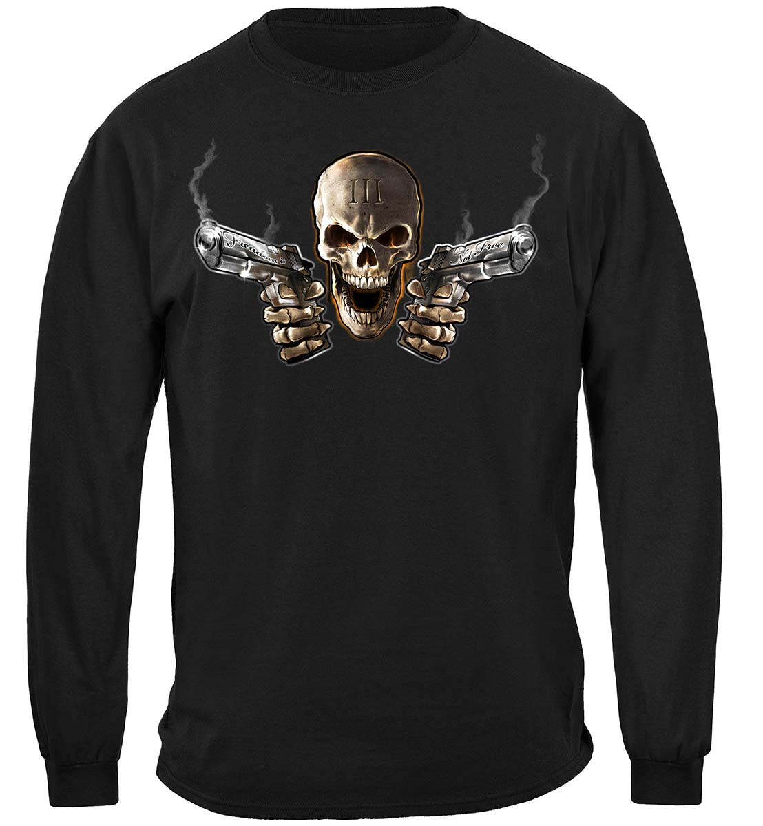 2nd Amendment Is My Gun Permit Long Sleeve Shirt - front view