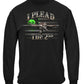 2nd Amendment I Plead the 2nd Long Sleeve Shirt - front view